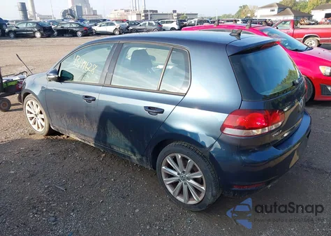 2014 Volkswagen Golf 2.0L Tdi из США, поврежденный, VIN WVWDM7AJ1EW002169